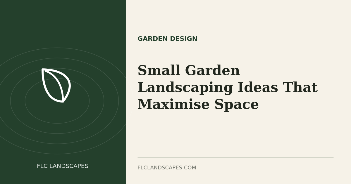 small garden landscaping