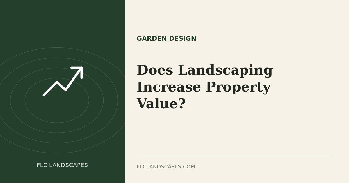 does landscaping increase property value