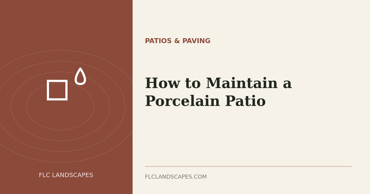 porcelain patio